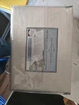 Hotel Collection 100 % Egyptian Cotton 600 Tc King Sheet Set Ivory. Fixed Price $68.00.
