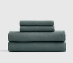 Nwt Quince European Linen Sheet Set Piece King Ocean Msrp $204. Fixed Price $159.99.