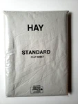 Hay Standard Flat Sheet Nwt Us Full/queen 100% Cotton Turkey Light Grey Gray. Fixed Price $14.99.