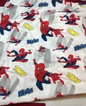 Spiderman Marvel Comics Twin Size Bed Flat Top Sheet Polyester Crafter Kids Room. Fixed Price $15.00.
