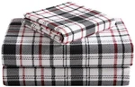 Highline Bedding Co. Flannel Sheet Set Twin Size- 100% Turkish Cotton, Double.... Fixed Price $56.56.