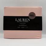 Lauren Ralph Dunham Sateen Full Sheet Set 300TC Cotton 4-PIECE Peony Pink. Fixed Price $59.99.