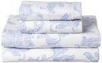 Celeste Home Ultra Soft Flannel Sheet Set With Pillowcase, Queen, Corsage. Fixed Price $70.70.