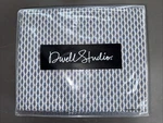 New Dwell Studio Full Sheet Set Savine Cotton $199 Geometric Blue. Fixed Price $44.00.