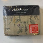 Rare Ralph Lauren King Francesca Fitted Sheet Multi Tan Neutral Floral New. Fixed Price $274.99.