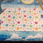Whisper Soft Mills Vintage Pillow Cases Polka Dot Set 2 Standard Size. Fixed Price $16.00.