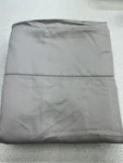 Hotel Collection 680 Tc 100% Supima Cotton Queen Flat Sheet Silver New W/defects. Fixed Price $35.90.
