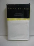 New Ralph Lauren Watch Hill Bengal Stripe Slicker Yellow Standard Pillowcases. Fixed Price $129.99.
