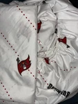 Nfl Football Tampa Bay Buccaneers Twin Sheet Set - Fitted & Flat Bedding. Fixed Price $16.00.