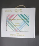 Queen Sz Bedsheet Set Tree Organic 4 Pieces. Fixed Price $37.00.