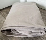 Berkshire Polar Fleece King Fitted Sheet Beige Soft Warm Winter Bedding. Fixed Price $24.99.