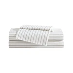 Eddie Bauer Twin Sheet Set With Fitted & Pillowcase, 100% Cotton Perca.... Fixed Price $82.80.