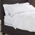 Cuddledown King 400 Tc Sateen Flat Sheet White Bed 100% Cotton. Fixed Price $44.99.