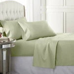 1500 Thread Count 100% Egyptian Cotton Sheet Sets (style: Solid). Fixed Price $60.00.