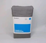 Room Essentials Solid Bedskirt Gray King 14" Drop New. Fixed Price $19.99.