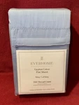Everhome Egyptian Cotton King Flat Sheet Skyway Blue. Fixed Price $69.99.