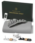 Grounding Sheets King, 12% Pure Silver, Organic Cotton, Cool, Soft, Fitted Earth. Fixed Price $80.00.