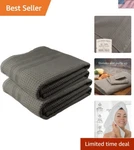 Waffle Towels Quick Dry Lint Free Thin, 2 Pack Bath Sheets 40X80 Oversized Ex.... Fixed Price $144.40.