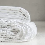King Linens 100% Fitted Sheet Stone Washed Assorted Sizes , Colors. Fixed Price $105.97.