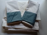Revman King Flat Sheet + (2) Pillowcases 100% Cotton. Fixed Price $22.00.