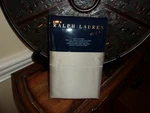Nip Ralph Lauren Rl 624TC Solid Sateen Vintage Silver Queen Flat Sheet $145. Fixed Price $62.03.
