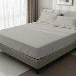Pizuna Pure 100 Cotton Queen Fitted Sheet Only 600 Thread Count Long Staple. Fixed Price $104.92.