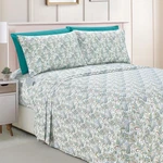 Elegant Comfort Amelia Paisley Printed 6-PIECE Sheet Set, Deep Pocket 1500 Pr.... Fixed Price $41.50.