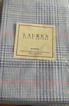 Vintage Rare Ralph Lauren Rl Studio Glen 2 Standard Pillowcases Plaid Blue New. Fixed Price $229.00.