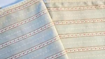 Pair Ralph Lauren Green Pink Cream Floral Ticking Stripe Pillowcases. Fixed Price $24.95.