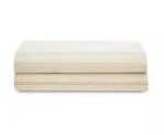 Ralph Lauren Annandale Meade Tonal Sand King Flat Sheet, New Sealed. Fixed Price $67.85.