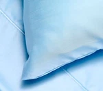 Northern Nights 400TC Print & Solid Supima Cotton Sheets Set Blue Twin Open Box. Fixed Price $49.99.