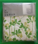 Ikea Ransby Green Clover Twin Duvet Cover & Pillow Sham New. Fixed Price $35.00.