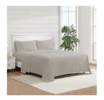 Jennifer Adams Eternal Collection 4PC Polyester Microfiber Queen Sheet Beige. Fixed Price $64.95.