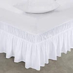 Utopia Bedding Elastic Ruffle - Easy Wrap Around Queen, White. Fixed Price $20.45.