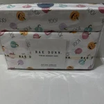 Rae Dunn Pumpkin Pink Pastel Jack Lantern Boo Halloween Twin Sheets New. Fixed Price $24.00.