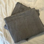2 Rh Restoration Hardware King Stonewash Belgian Linen Pillowcases Graphite. Fixed Price $25.00.