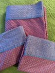 Chaps By Ralph Lauren Boho Queen Size Flat Sheet & Pillowcases. Fixed Price $50.00.