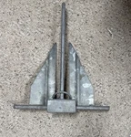 Vintage Galvanized Boat Anchor #7 Nautical Coastal Lake House Cottage Decor. Fixed Price $49.00.