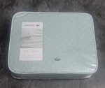 Lacoste Advantage Easy Care Golf Texture Aqua King Sheet Set 4 Piece RN82817 New. Fixed Price $80.99.