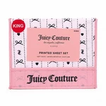 Juicy Couture Home King Printed Sheet Set. Fixed Price $43.99.