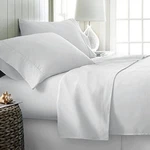 Comfy Sheets Egyptian Cotton 1000-TC Queen 4 Piece Set White. Fixed Price $79.00.