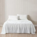 Evelyn Lace Trim Cotton Set 4 Piece Queen White -. Fixed Price $160.99.