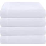 Zpecc Twin Flat Only 4 Pack, Durable White Top Bed Sheets Hypoallergeni.... Fixed Price $34.81.