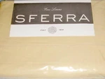 Sferra Leonardo Gold King 4 Pc. Sheet Set Italian Spun Cotton Percale New. Fixed Price $464.50.