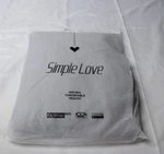 Simple Love Adult's European Flax Linen 2 Piece Sheet Set EH6 Gray Size Queen. Fixed Price $80.99.