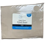 Mainstays Easy Care Brownstone Twin Fitted Sheet New. Fixed Price $10.00.