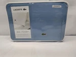 Lacoste 100% Cotton Percale Solid Sheet Set Twin Allure Blue. Fixed Price $59.99.