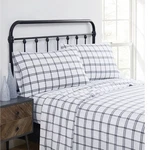 Truly Bristol Plaid Flannel Full Sheet Set 3 Pc Super Soft- Cozy & Warm. Fixed Price $42.44.
