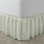 Laura Ashley Cotton Ruffled Bed Skirt (classics-sage). Fixed Price $49.99.