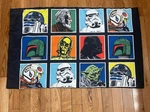 Star Wars Darth Vader C3PO Boba Fett Yoda R2D2 Luke Standard Vintage Pillowcase. Fixed Price $21.00.